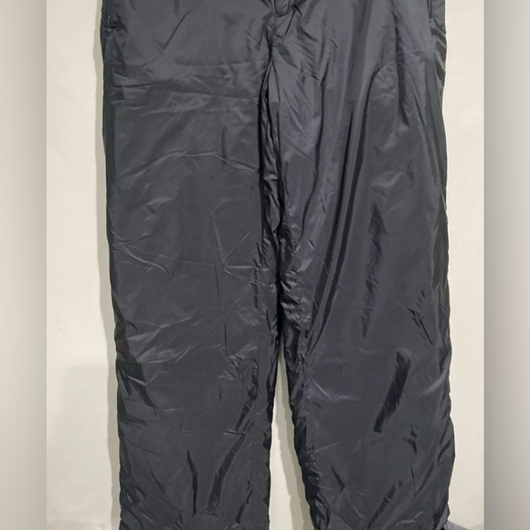 Aerie Offline Chillside Snow Ski Puffer Black Pants Warm Elastic Waist Sz M - Picture 2 of 9